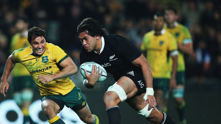 All Black backrow Steven Luatua starts for the Barbarians at blindside 