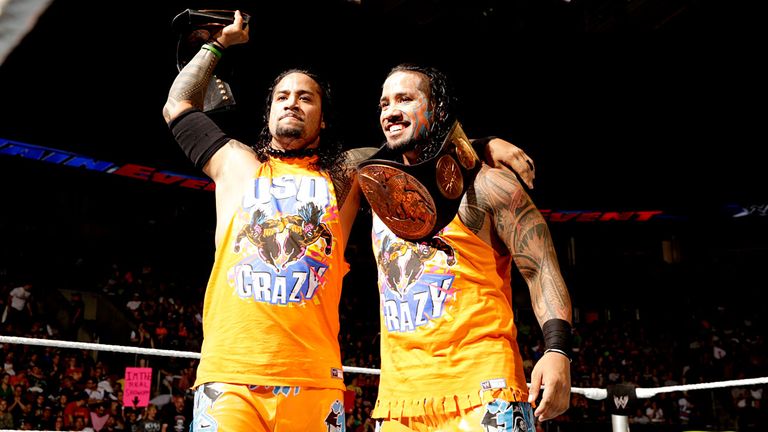 The Usos are the WWE Tag Team Champions