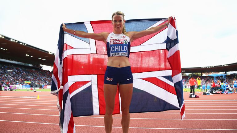 Eilidh Child: Went one better than at the Commonwealth Games in Glasgow