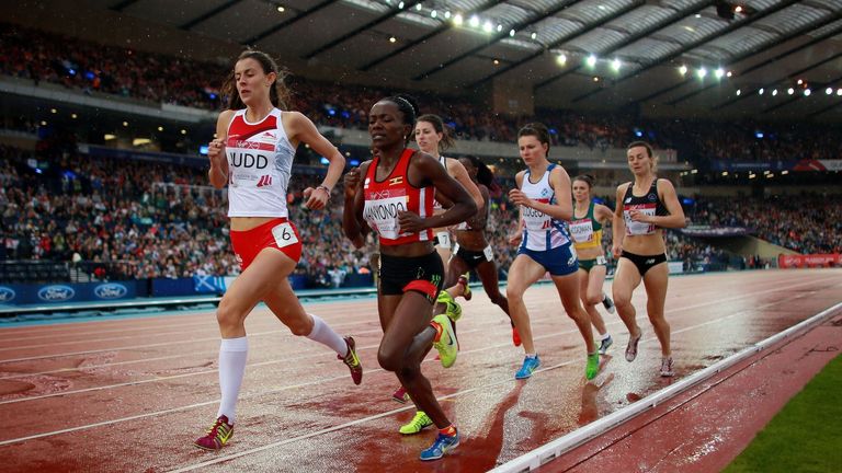 Judd impressed as she won the women's 800m semi-final at Hampden Park