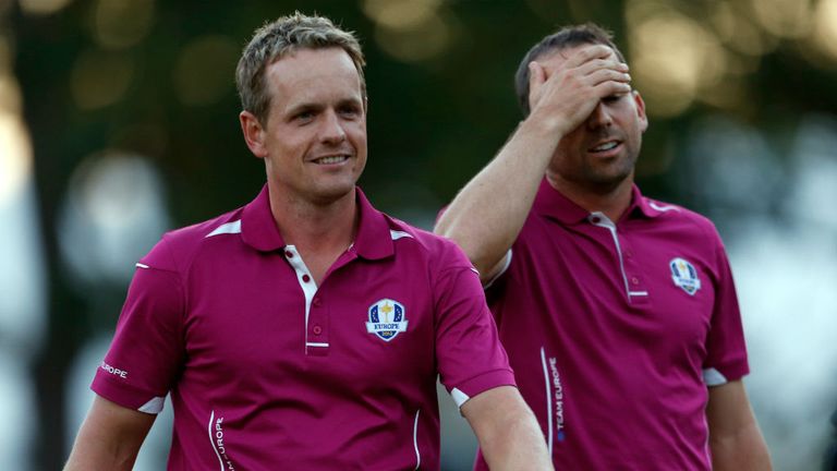 Luke Donald y Sergio García comenzaron el regreso