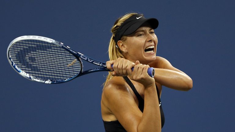 Maria Sharapova: Recovered from a slow start