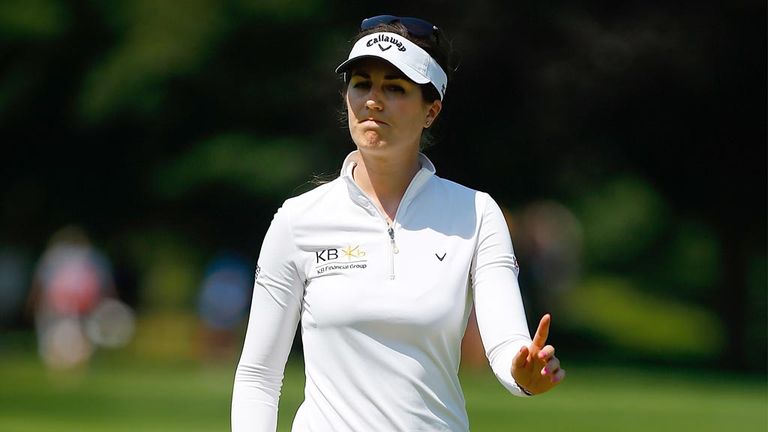 LPGA Tour: Sandra Gal leads by one after 18 holes in Michigan | Golf ...