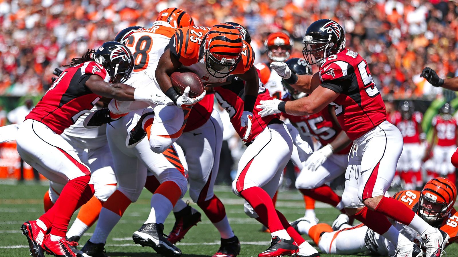 For the second time in his career, Bengals wide receiver A.J.