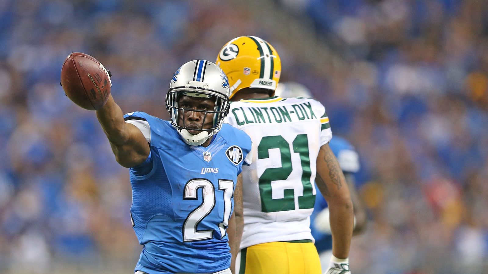 NFL: Detroit Lions beat Green Bay Packers with Reggie Bush