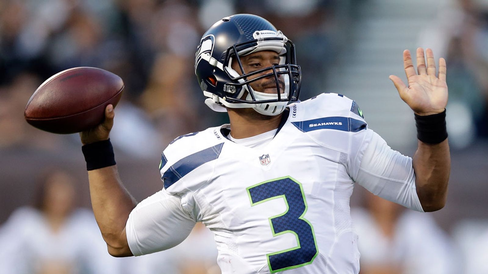 Seahawks fan puts a new twist on his Russell Wilson jersey