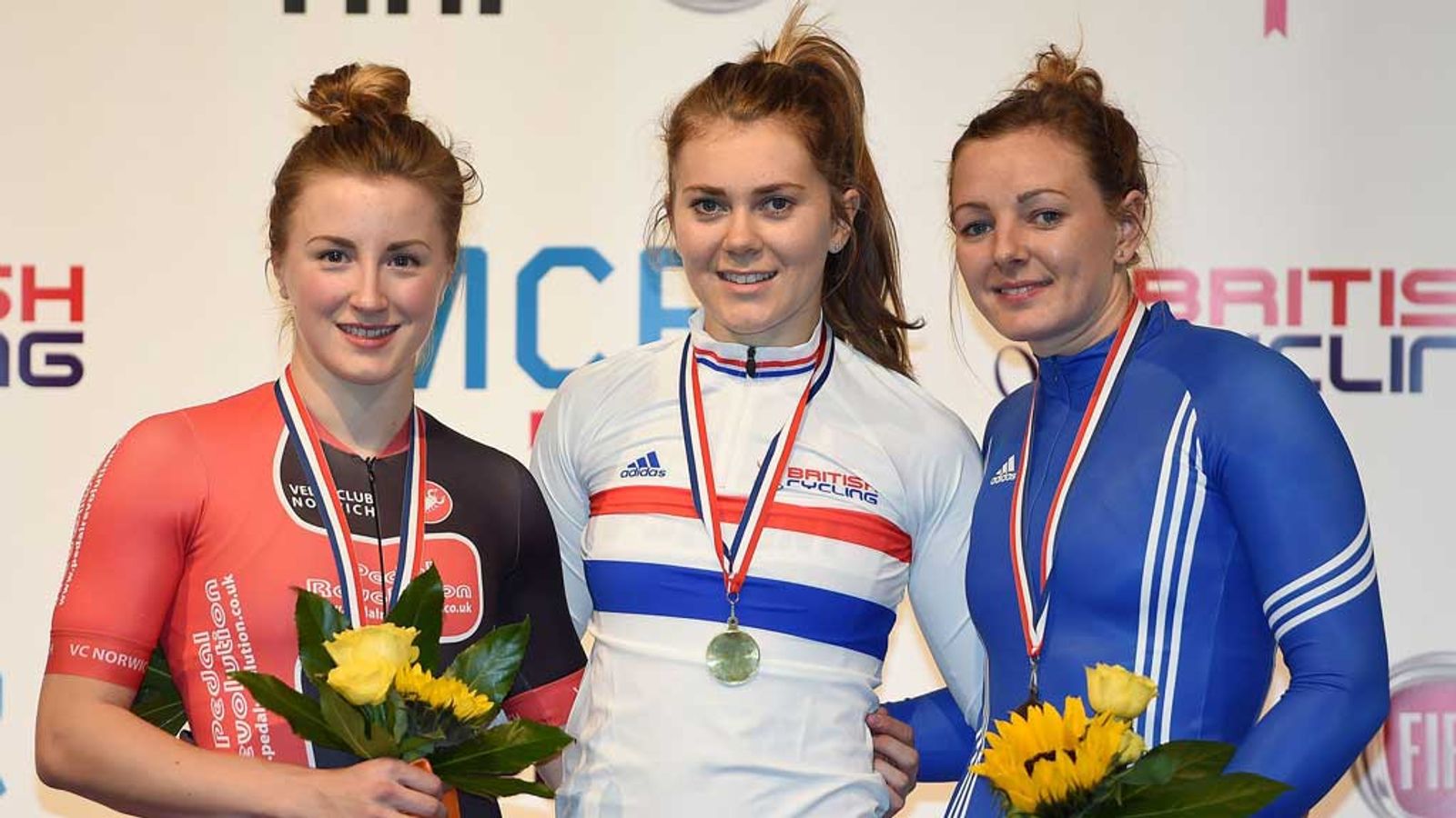 British Track Cycling Championships Jess Varnish wins 500m timetrial