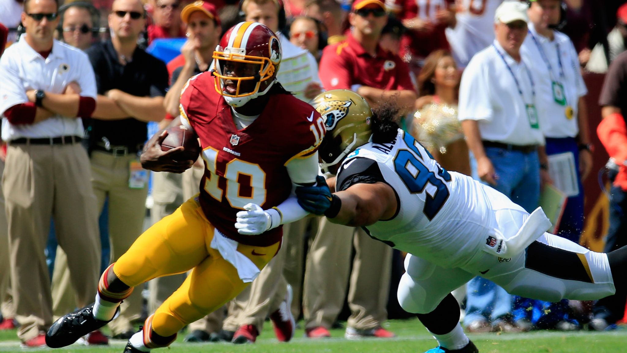 Lions vs Redskins final score: RGIII goes down with injury in