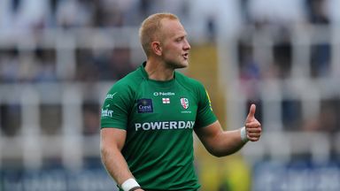 London Irish fly-half Shane Geraghty