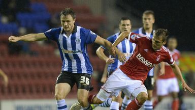 Image of William Kvist (l): Hopes to help Wigan's battle