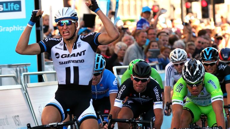Marcel Kittel: Beat Nicola Ruffoni into second place and Mark Cavendish into third