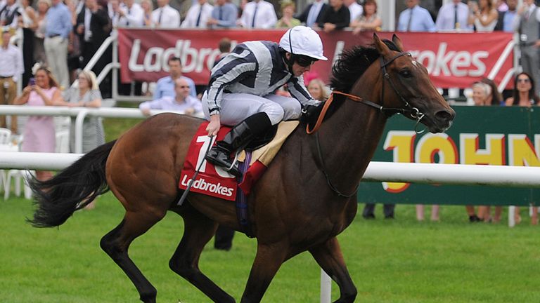 Stomachion in winning form under Ryan Moore at Doncaster.