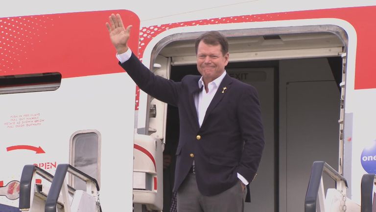 Tom Watson has arrived in Scotland having sorted out his stats ahead of this week's Ryder Cup