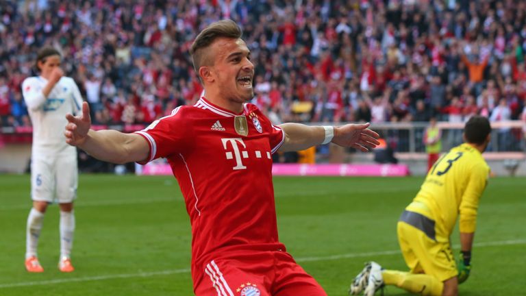 Xherdan Shaqiri has struggled to establish himself in Bayern Munich's first-team