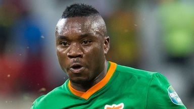 Image of Emmanuel Mayuka has suffered a suspected groin injury