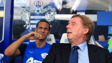 Under fire: Harry Redknapp is under pressure  at the helm of QPR