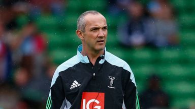 Conor O'Shea: Was unhappy with criticism of his side after two straight losses