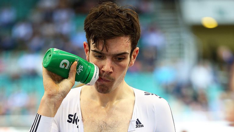 Andy Tennant missed out on selection for Britain's team pursuit quartet at the London 2012 Olympics