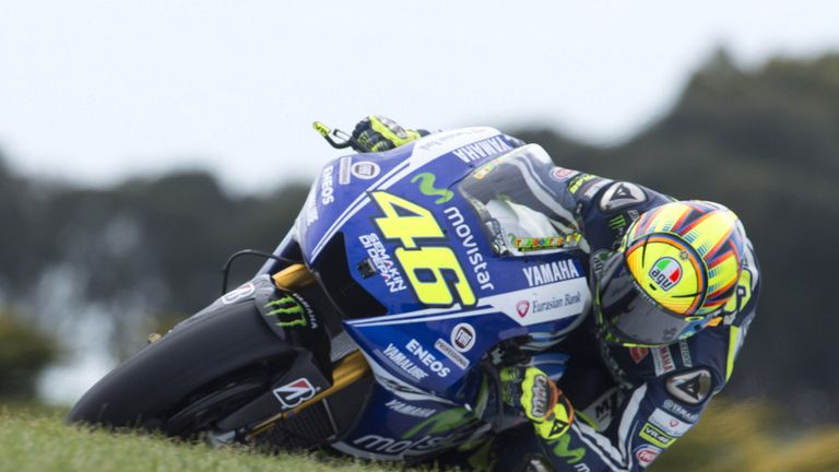 Valentino Rossi: Italian claimed victory in Australia after Marc Marquez crashed out whilst leading