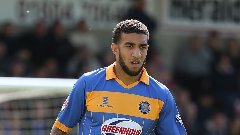 Connor Goldson: Scored winning goal for Shrewsbury Town