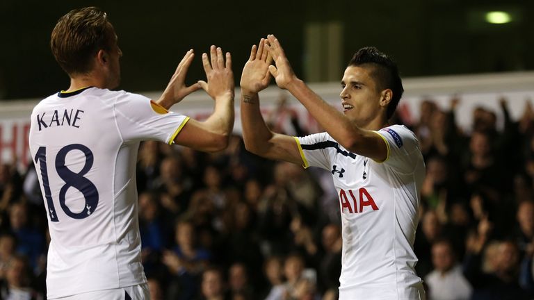 Kane and Lamela: Spurs' goal heroes on the night