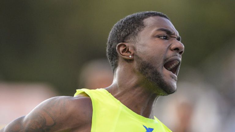 Justin Gatlin: Ran six of the ten fastest times over 100m in 2014