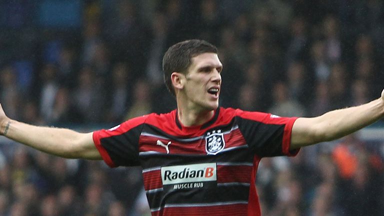 Mark Hudson: Takes the armband from Lee Peltier