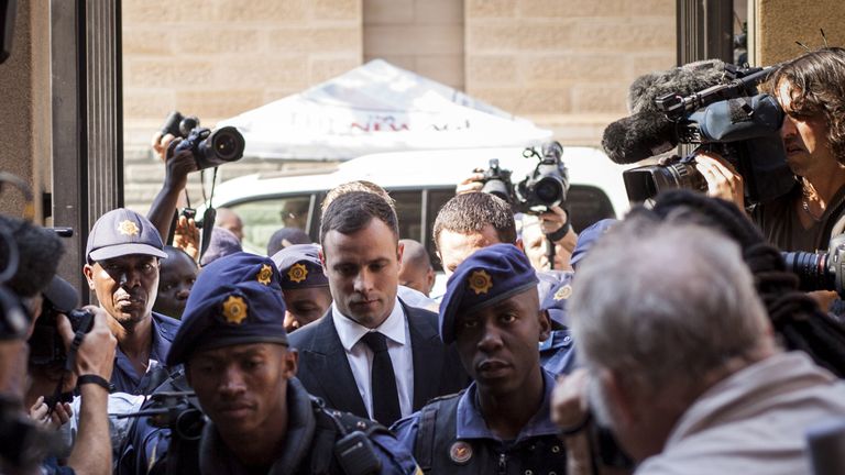 The Pistorius case has received huge media attention around the world