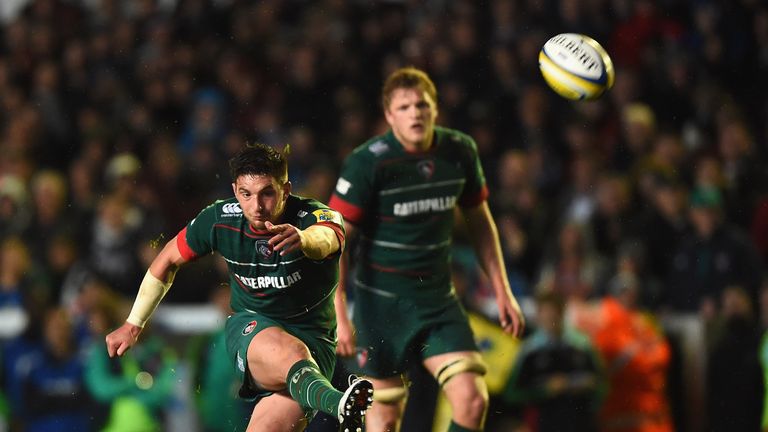 Owen Williams: kicked 17 points for Leicester against Harlequins