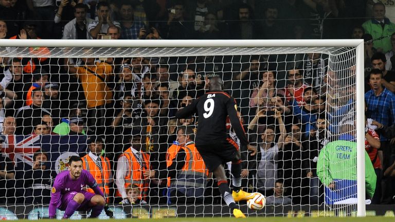 Demba Ba: Late penalty earned a point for Besiktas against Tottenham
