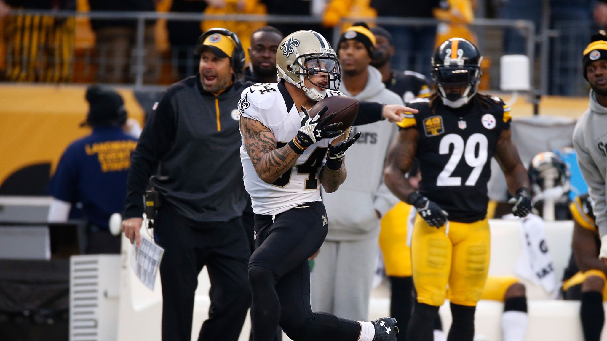 NFL: New Orleans Saints end losing run by beating Pittsburgh Steelers on  the road, NFL News