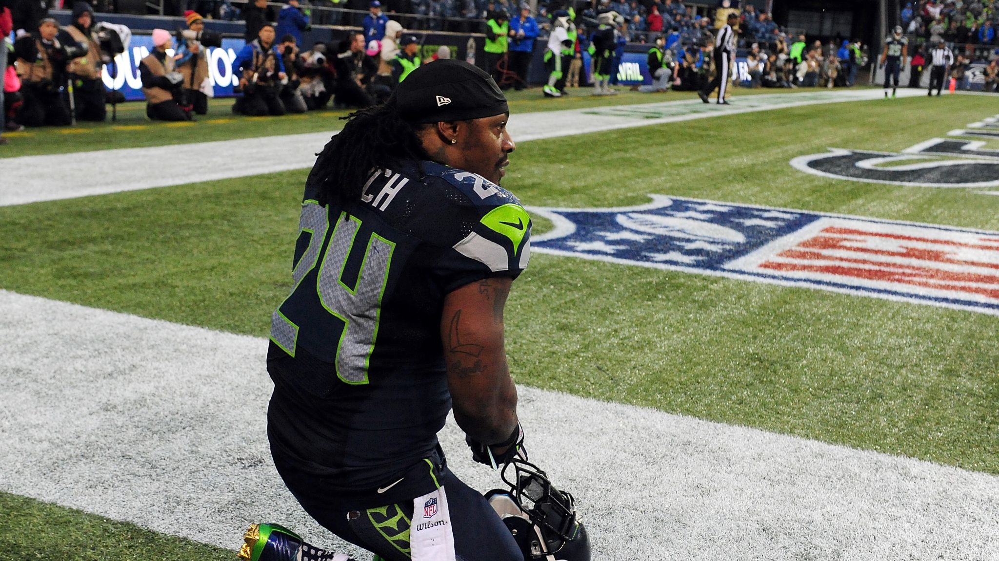 Tom Brady-Richard Sherman Photo On Final Play Sums Up Super Bowl XLIX 