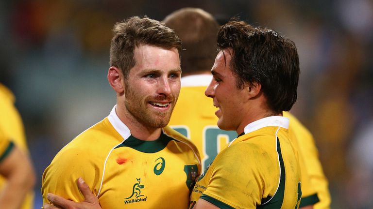 Bernard Foley and Nick Phipps form Australia's half-back pairing for their Rugby Championship match against Argentina