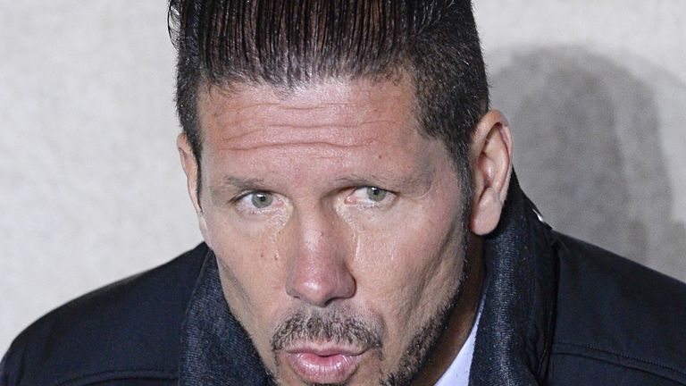 Atleti coach Diego Simeone has now ruled the champions out of this season's title race after they dropped two points at home to Valencia on Sunday