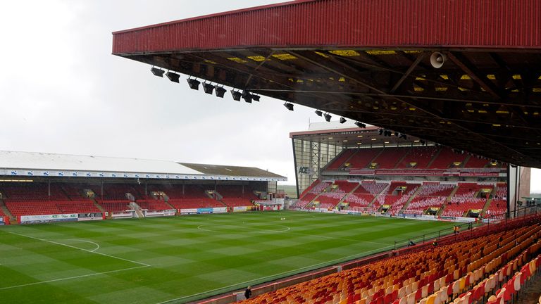 Aberdeen have played at Pittodrie since 1903, with the ground's current capacity just under 21,000