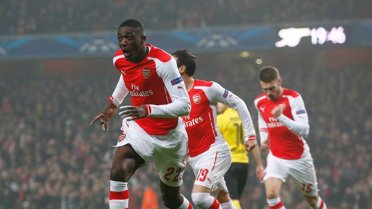 Yaya Sanogo: Set Arsenal on their way to victory