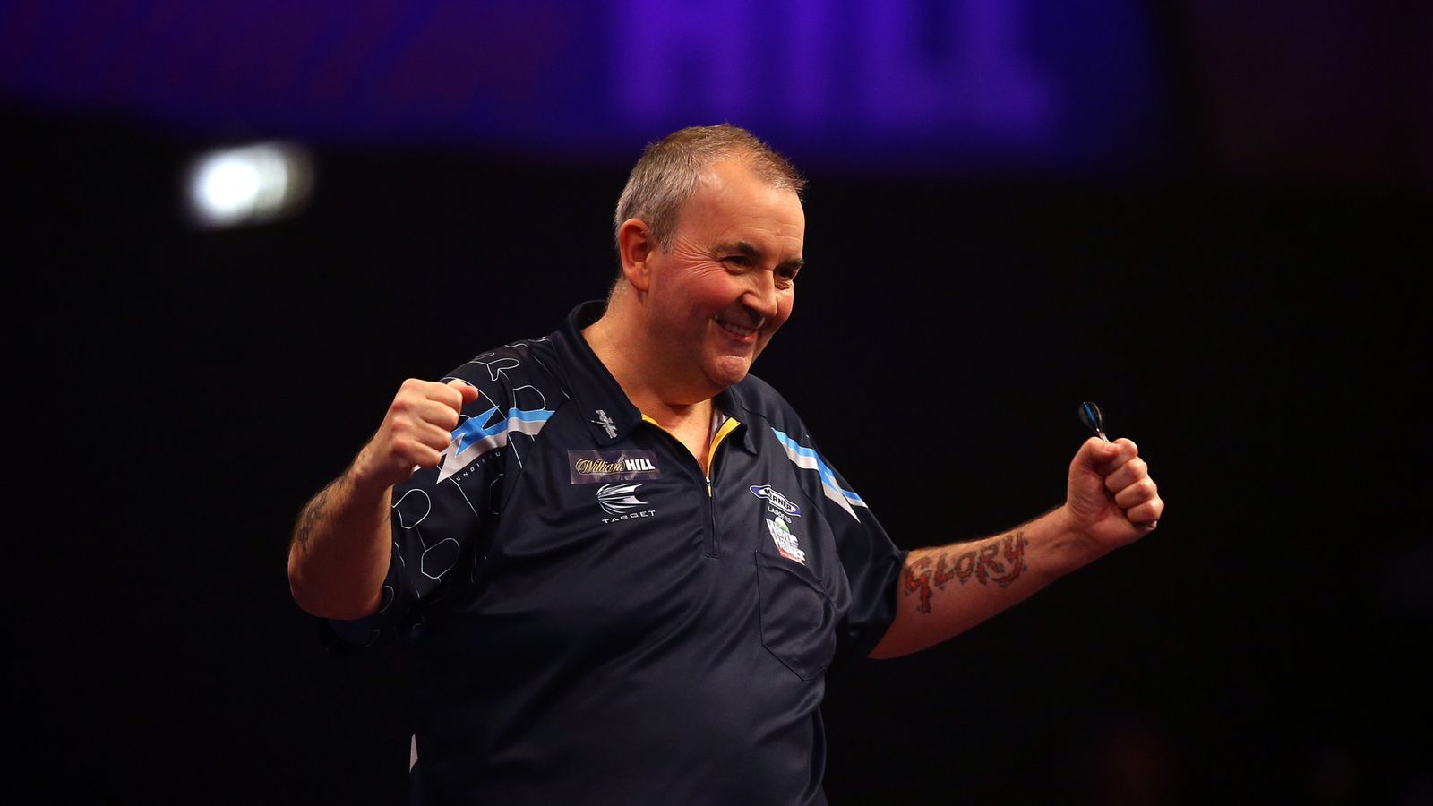 World Darts Championship Phil Taylor and Stephen Bunting book quarter