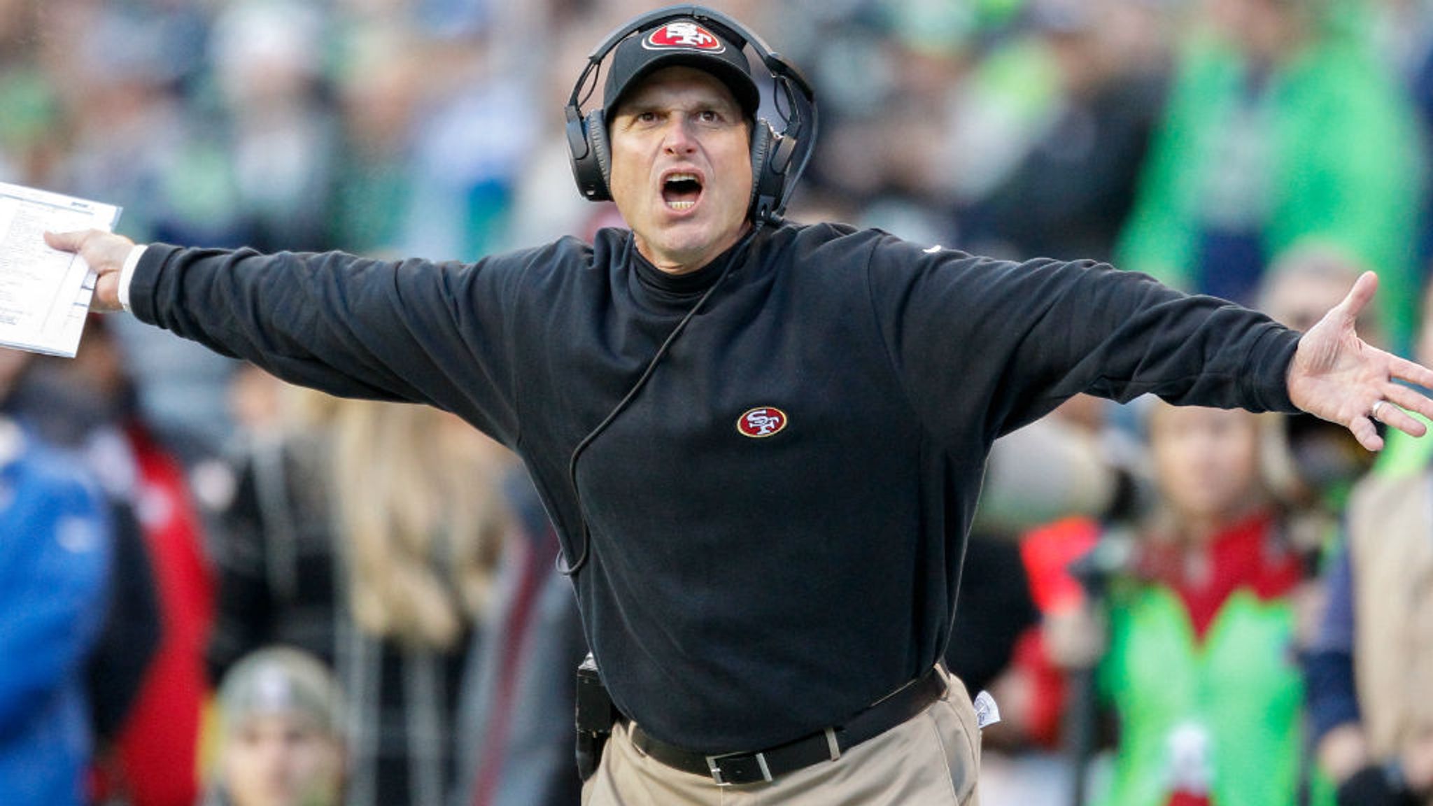 NFL: Jim Harbaugh leaves San Francisco 49ers after four years as head coach  | NFL News | Sky Sports