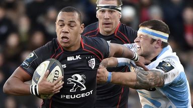 Gael Fickou (left): Suffered knee ligament injury