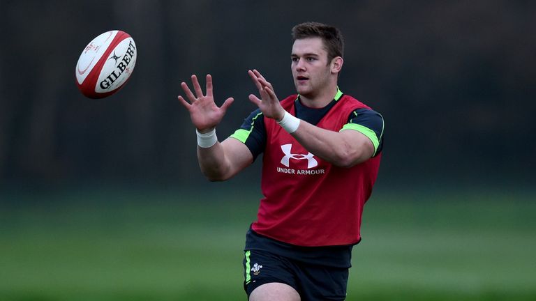 Dan Lydiate made his first appearance for the Ospreys since New Year