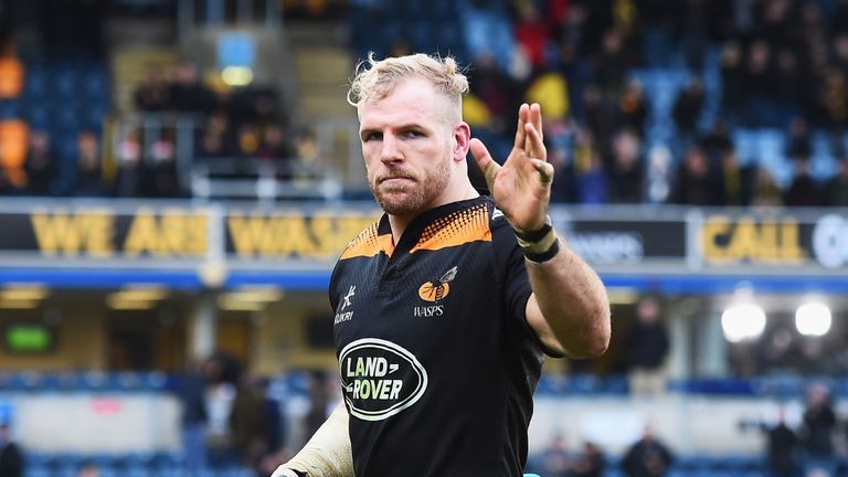 James Haskell: Skippers Wasps on his 150th appearance