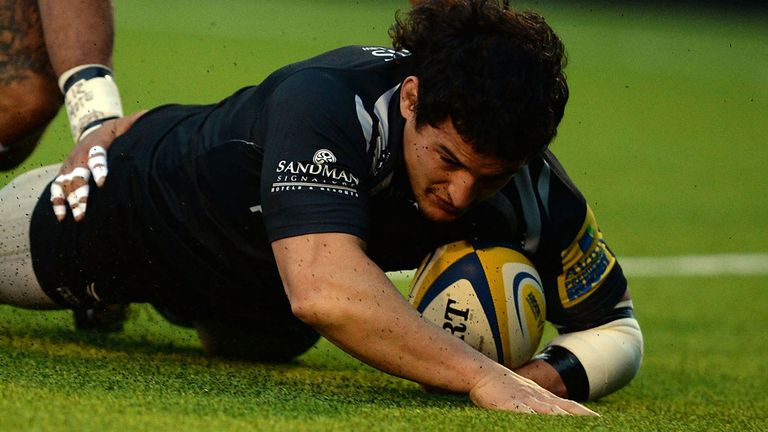 Juan Pablo Socino: Scored first try for Newcastle