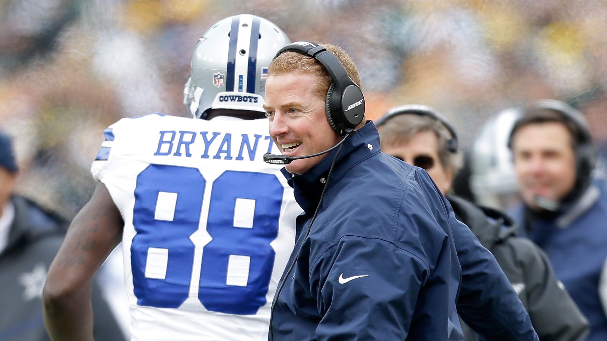 Cowboys coach Jason Garrett responds to Dez Bryant's comments