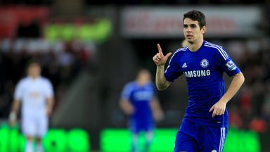 Oscar: Set to remain at Stamford Bridge despite Juventus reports