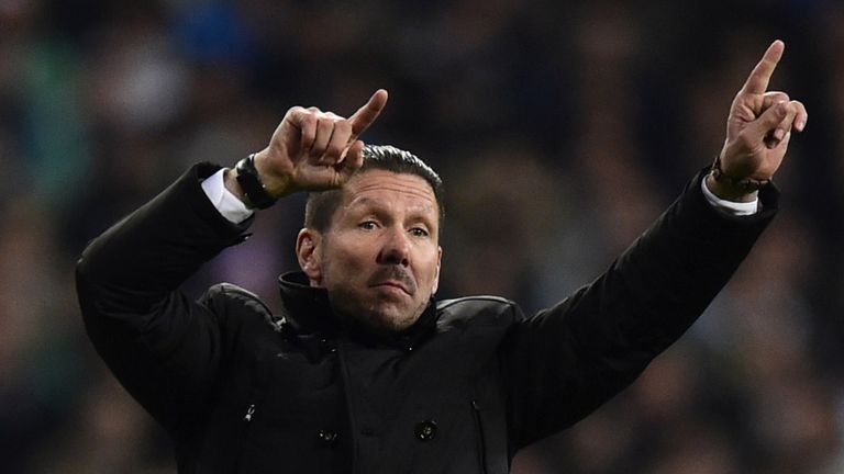 Diego Simeone: Thought to be in the market for a midfielder