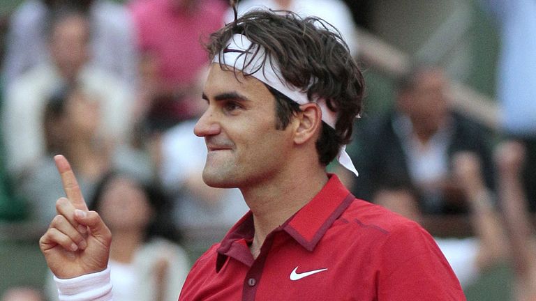 Federer ended Djokovic's long unbeaten run at the 2011 French Open