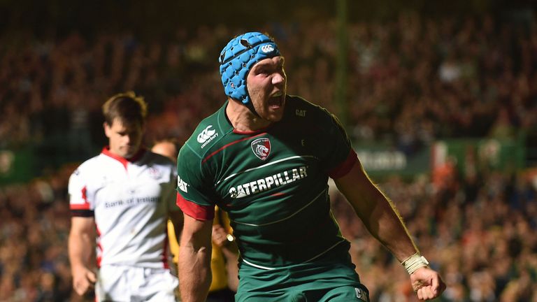 Graham Kitchener: Scored a try in Leicester's 25-18 win over Ulster last October