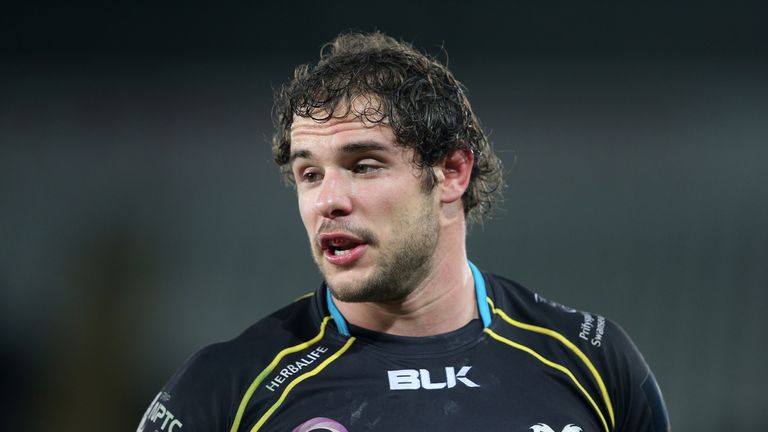 Tyler Ardron: Skippers the Ospreys in Treviso