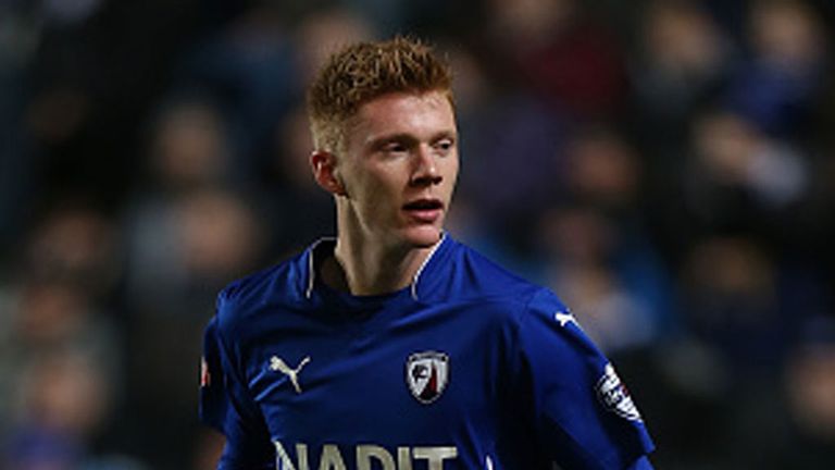Sam Clucas scored both Chesterfield's goals