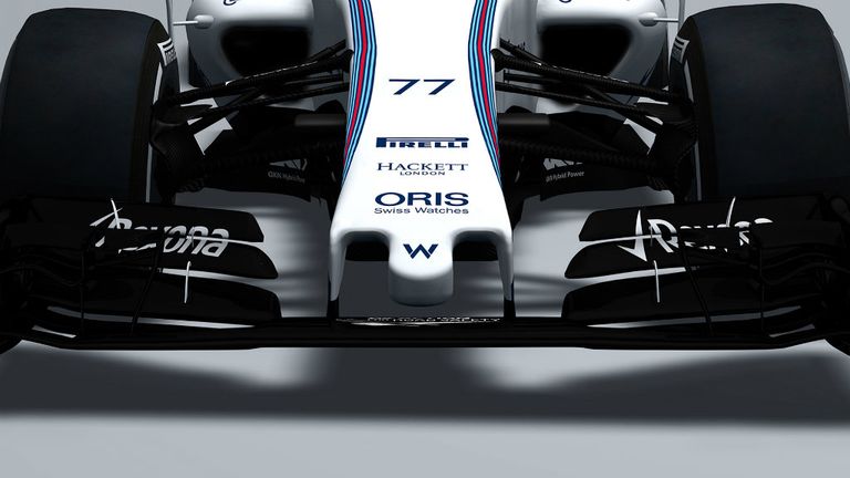 First look at 2015-style F1 as maiden image of Williams FW37 revealed ...